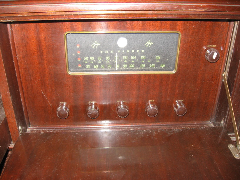 fisher r1 console radio